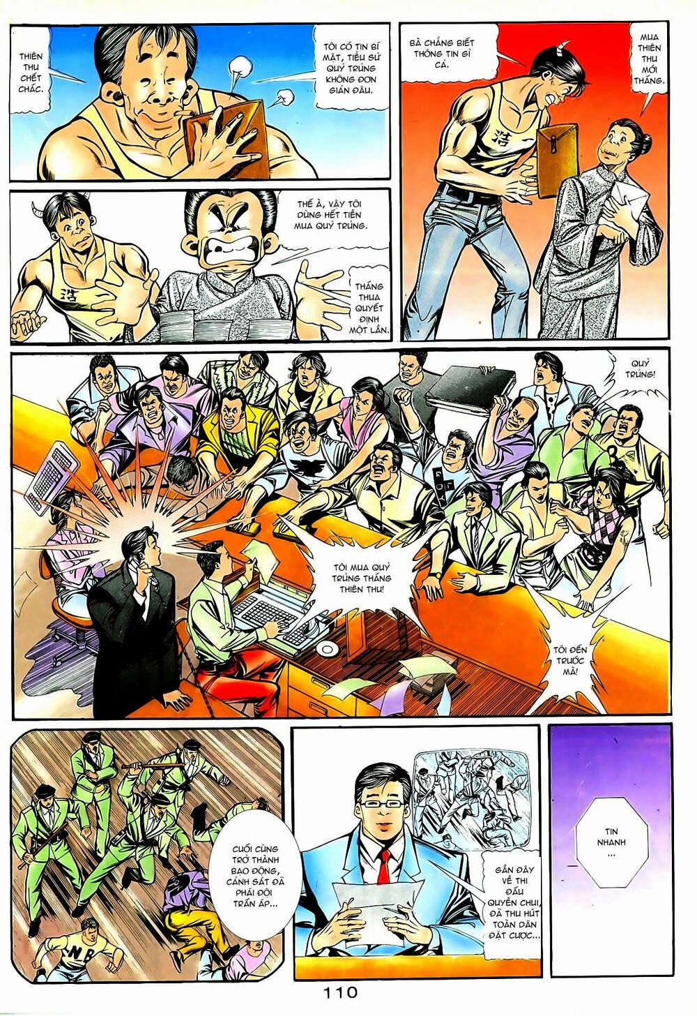 Người Trong Giang Hồ: Chapter 33: Quỷ Trủng vs Thiên Thu