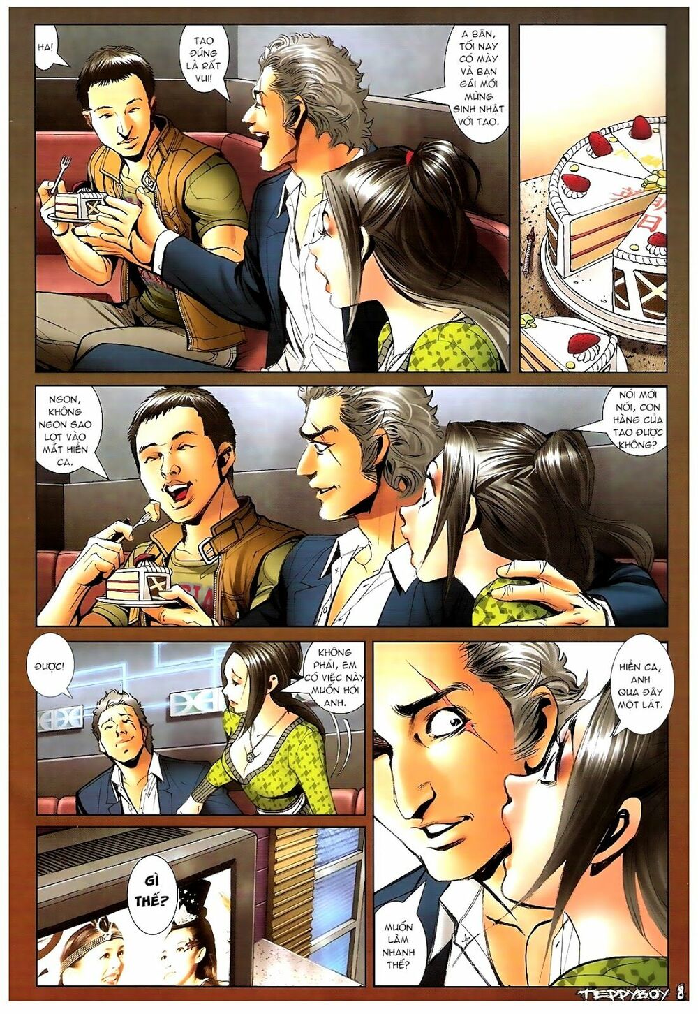 Người Trong Giang Hồ: Chapter 1379: Điền Bân vs Trụ Ca