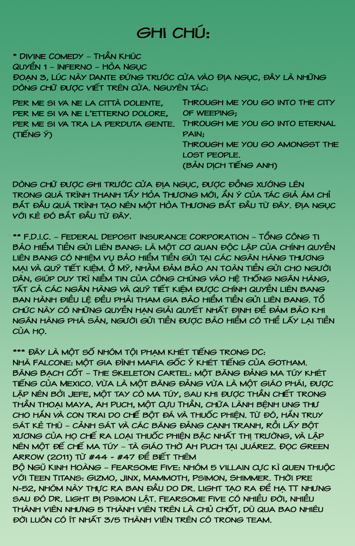 Green Arrow: Chapter 4