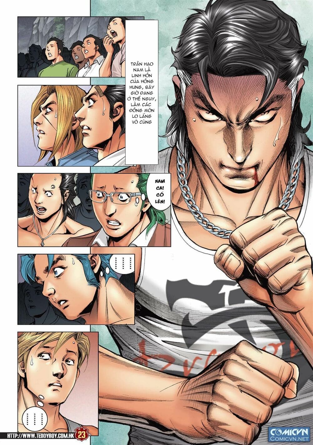 Người Trong Giang Hồ: Chapter 2170: Trần Hạo Nam vs Kim Tôn Quý 2