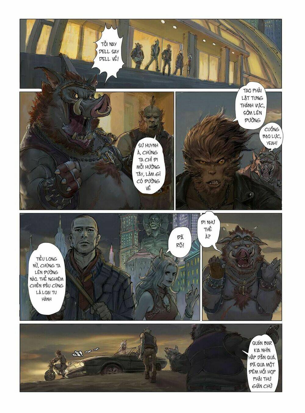 Tây Du Đấu Chiến thiên: Chapter 1