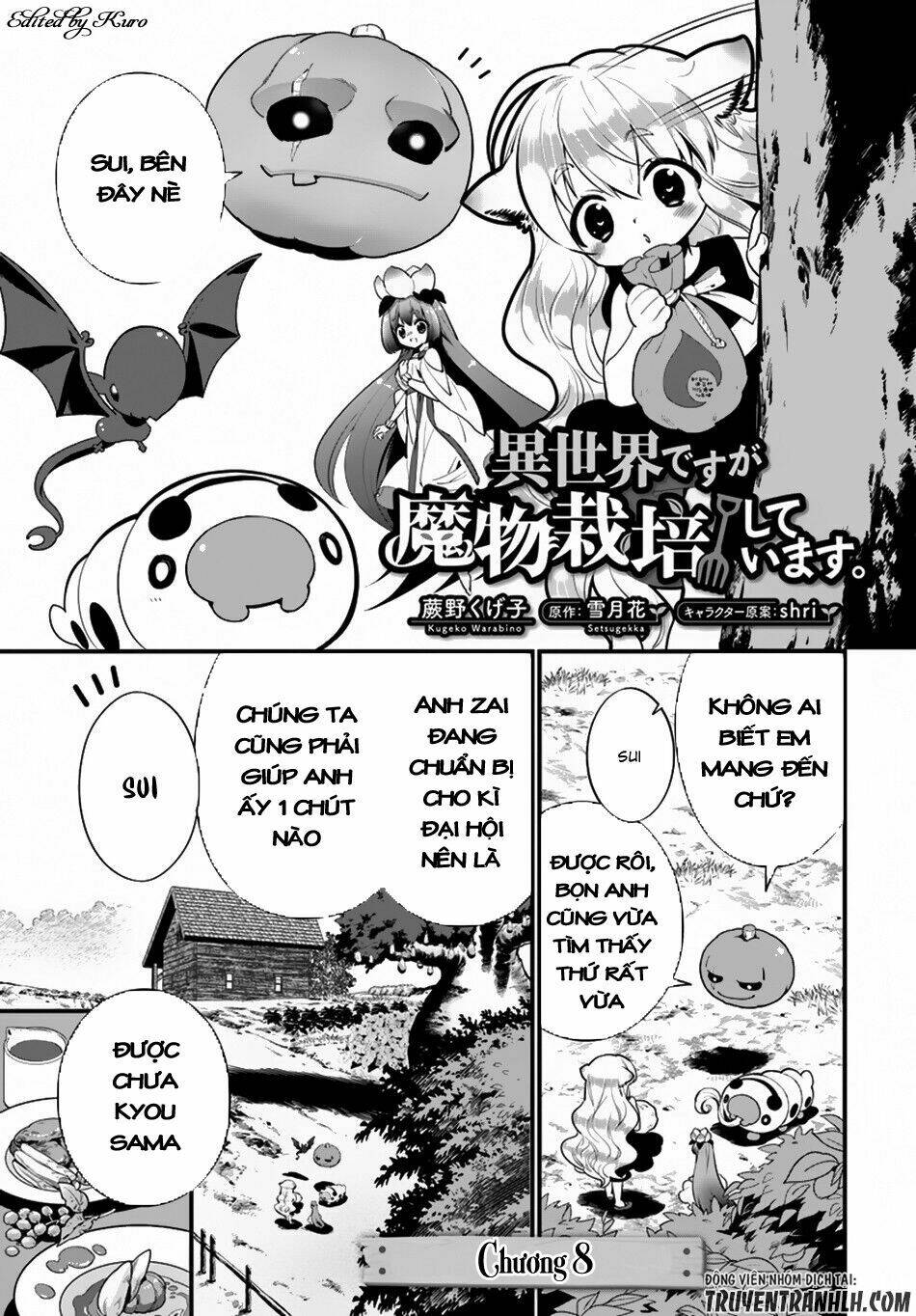 Isekai Desu Ga Mamono Saibai Shiteimasu: Chapter 8