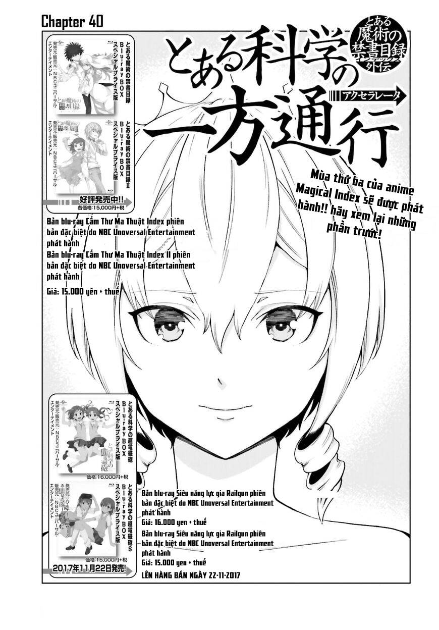 Toaru Kagaku No Accelerator: Chapter 40