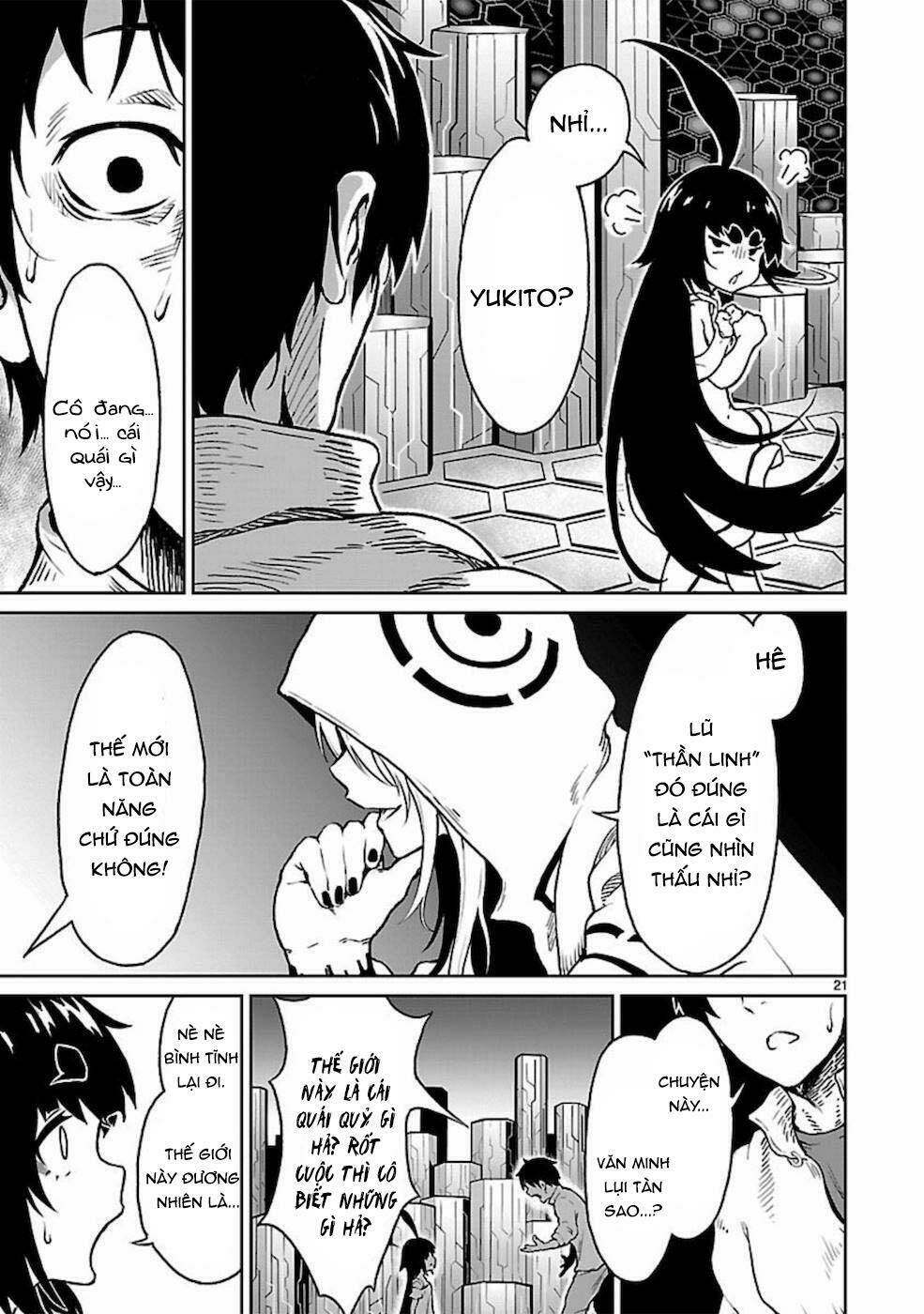 Xuyên Không Cùng Kamisama Tới Thế Giới Không Có Thần Linh: Chapter 9
