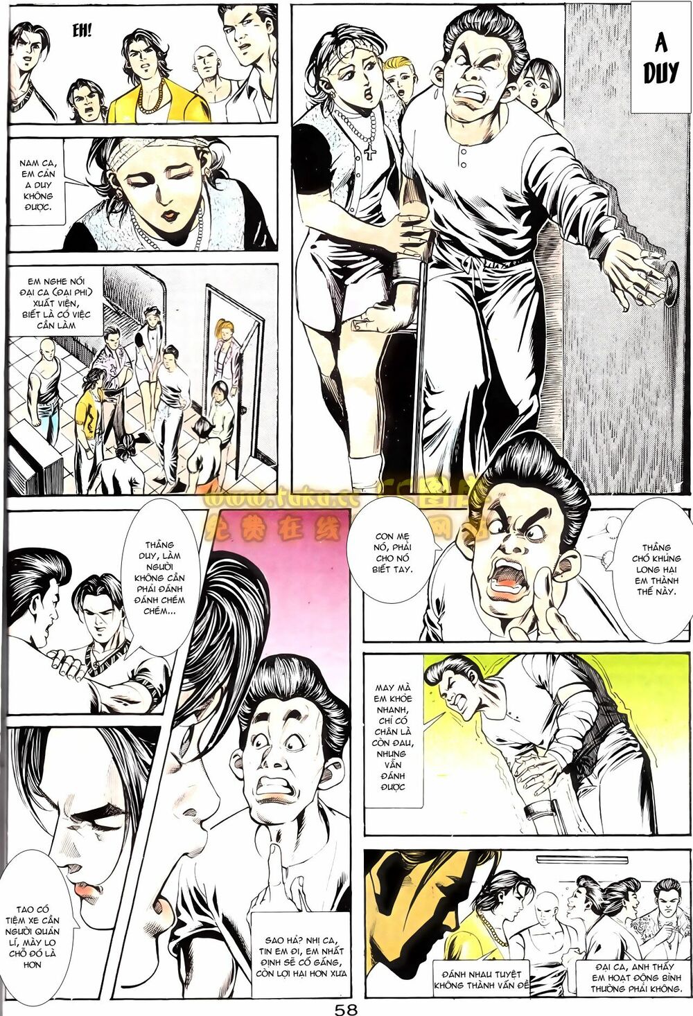Người Trong Giang Hồ: Chapter 164: Hạo Nam chiến Quạ Đen
