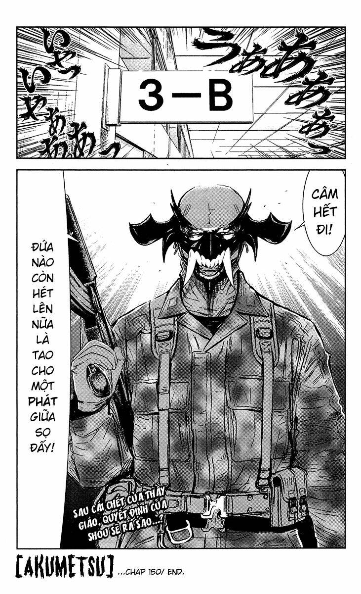 Akumetsu: Chapter 150