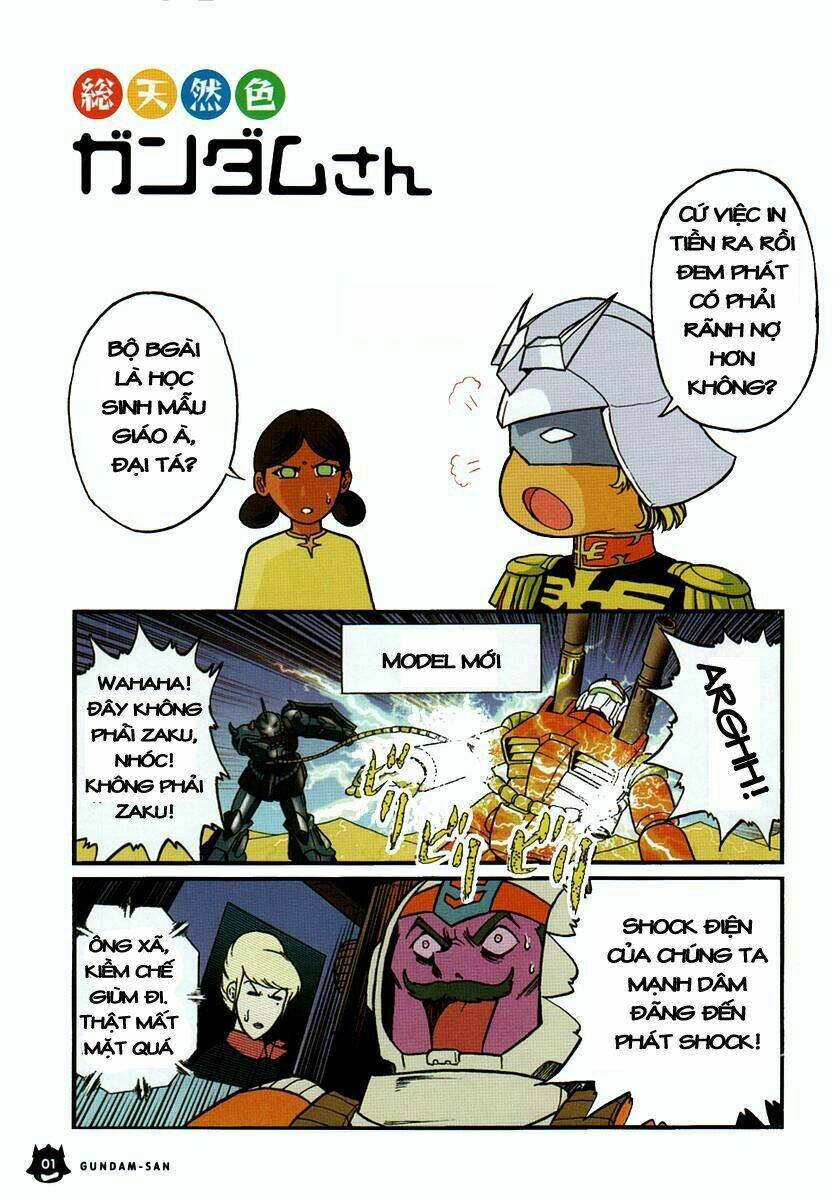 Kidou Senshi Gundam-San: Chapter 1