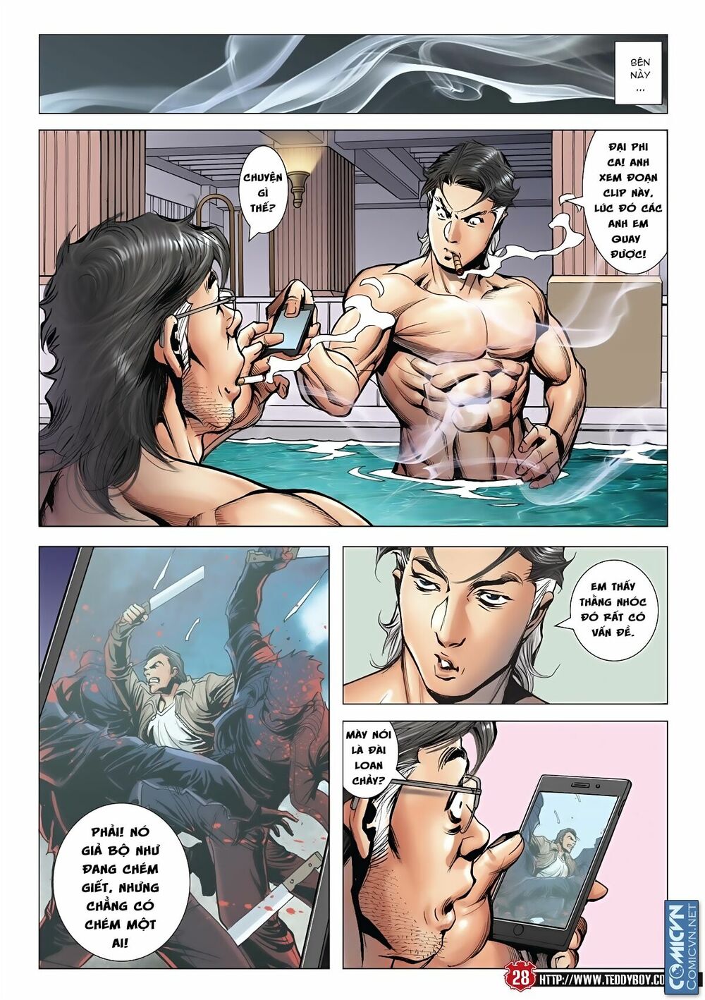 Người Trong Giang Hồ: Chapter 2100: Sánh bước bên anh