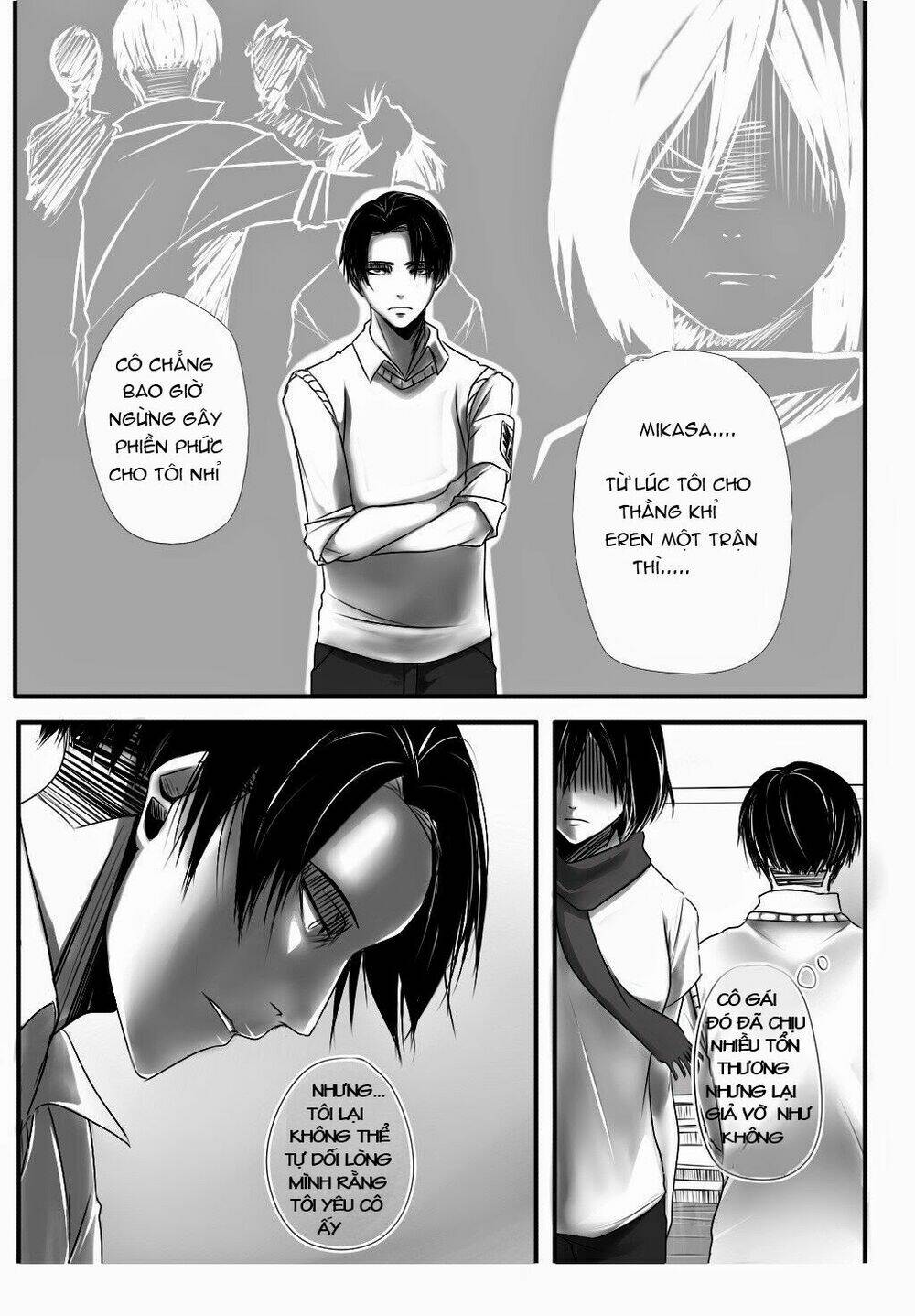 Đại Chiến Titan - Doujinshi Về Cuộc Tình Tay 4: Chapter 1