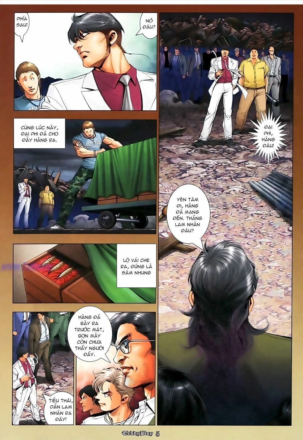 Người Trong Giang Hồ: Chapter 1082: Chạy