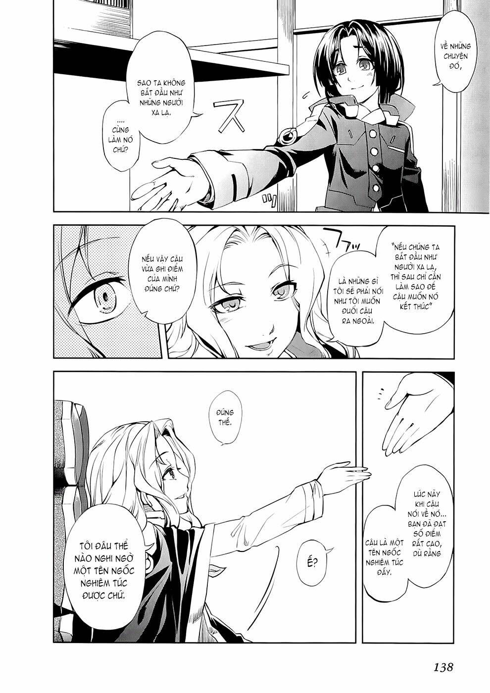 Kyoukai Senjou No Horizon: Chapter 5