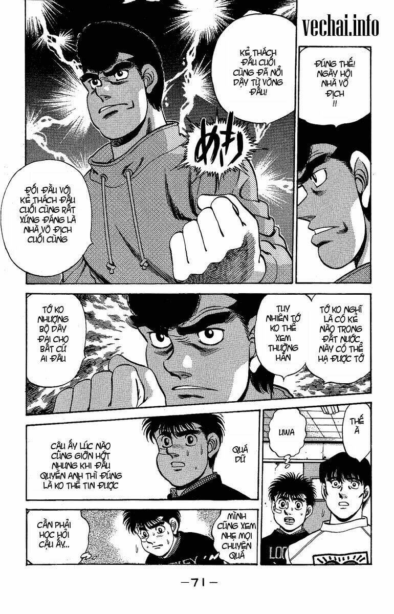Võ Sĩ Quyền Anh Ippo: Chapter 173