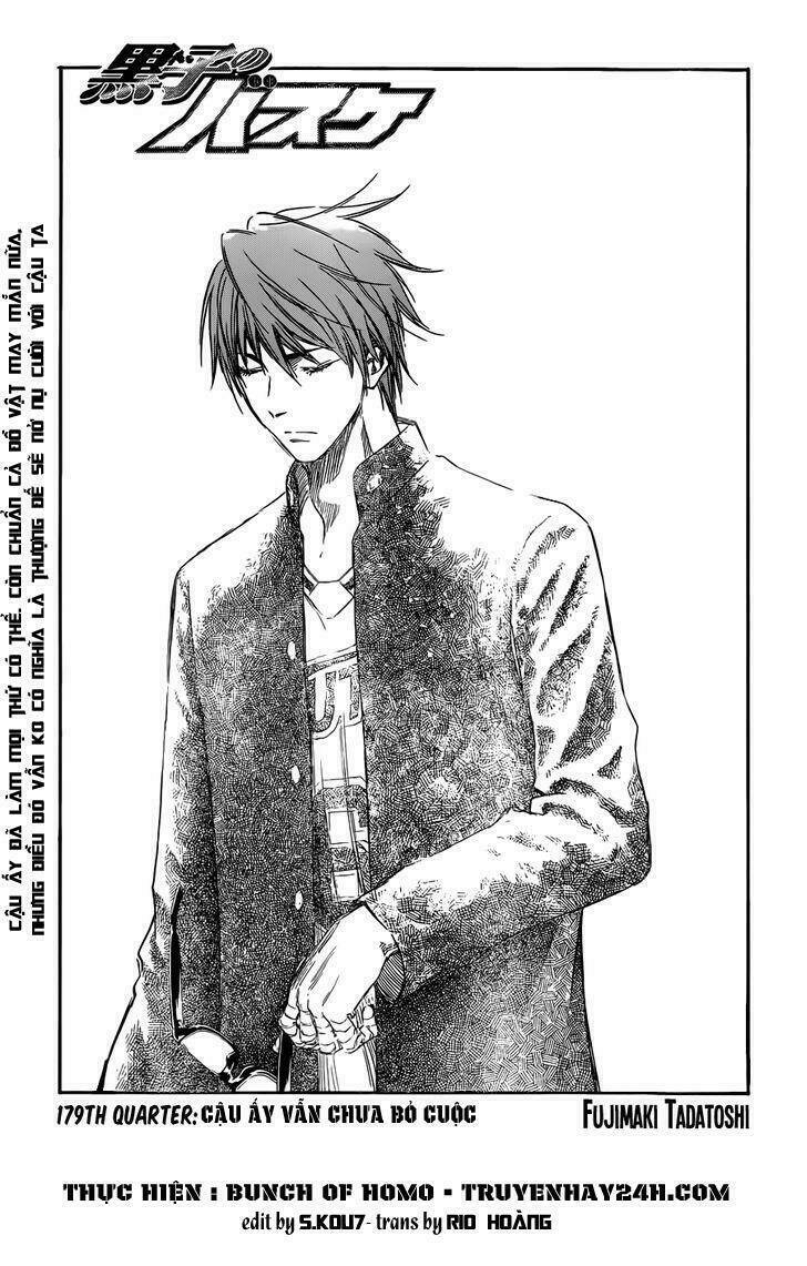 Vua Bóng Rổ Kuroko: Chapter 179