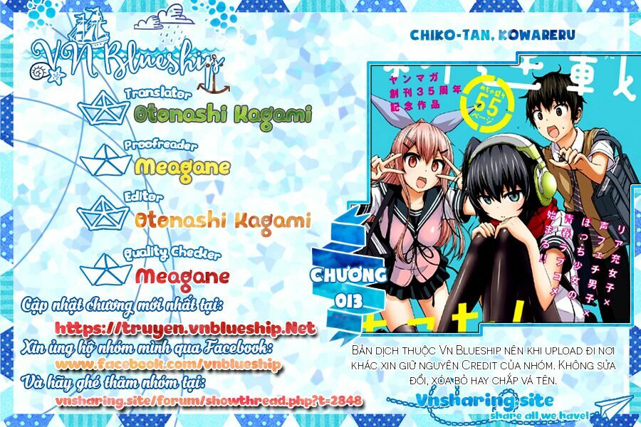 Chiko-Tan, Kowareru: Chapter 13