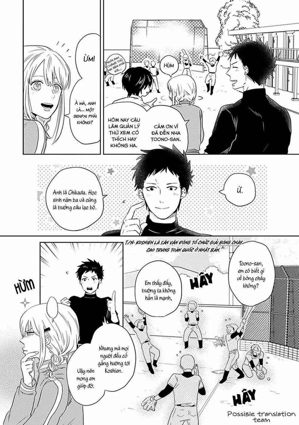 Bít Cửa, Khỏi Yêu: Chapter 3