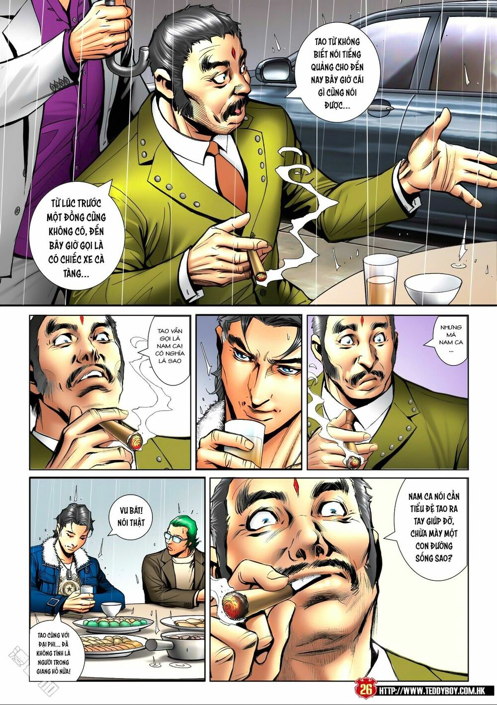Người Trong Giang Hồ: Chapter 1576: Trần Hạo Nam vs Sơn Đông Hổ