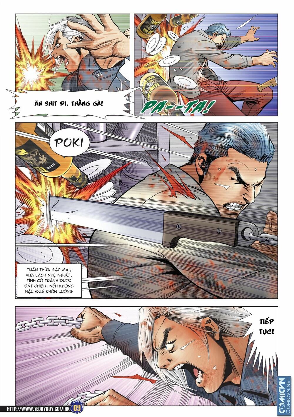 Người Trong Giang Hồ: Chapter 2180: Sống mái một phen