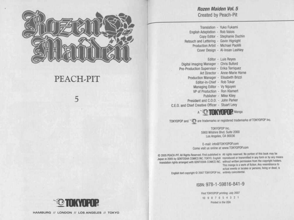 Rozen Maiden: Chapter 23