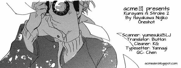 Kurayami Ni Strobe: Chapter 2