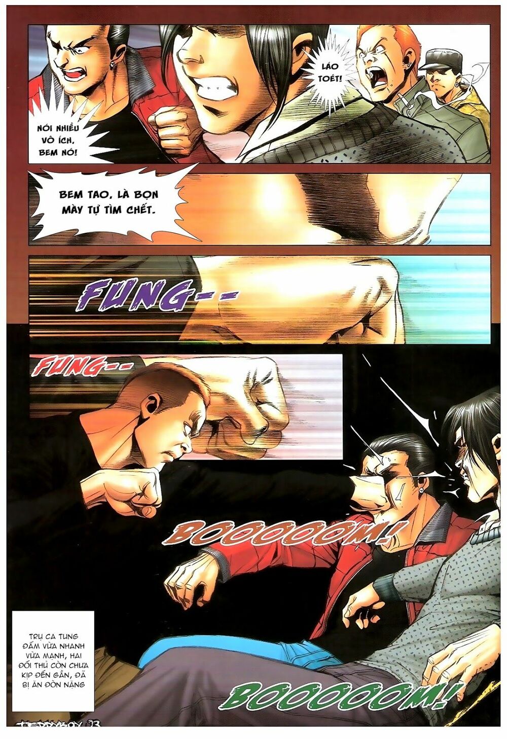 Người Trong Giang Hồ: Chapter 1375: Trụ Ca ra trại