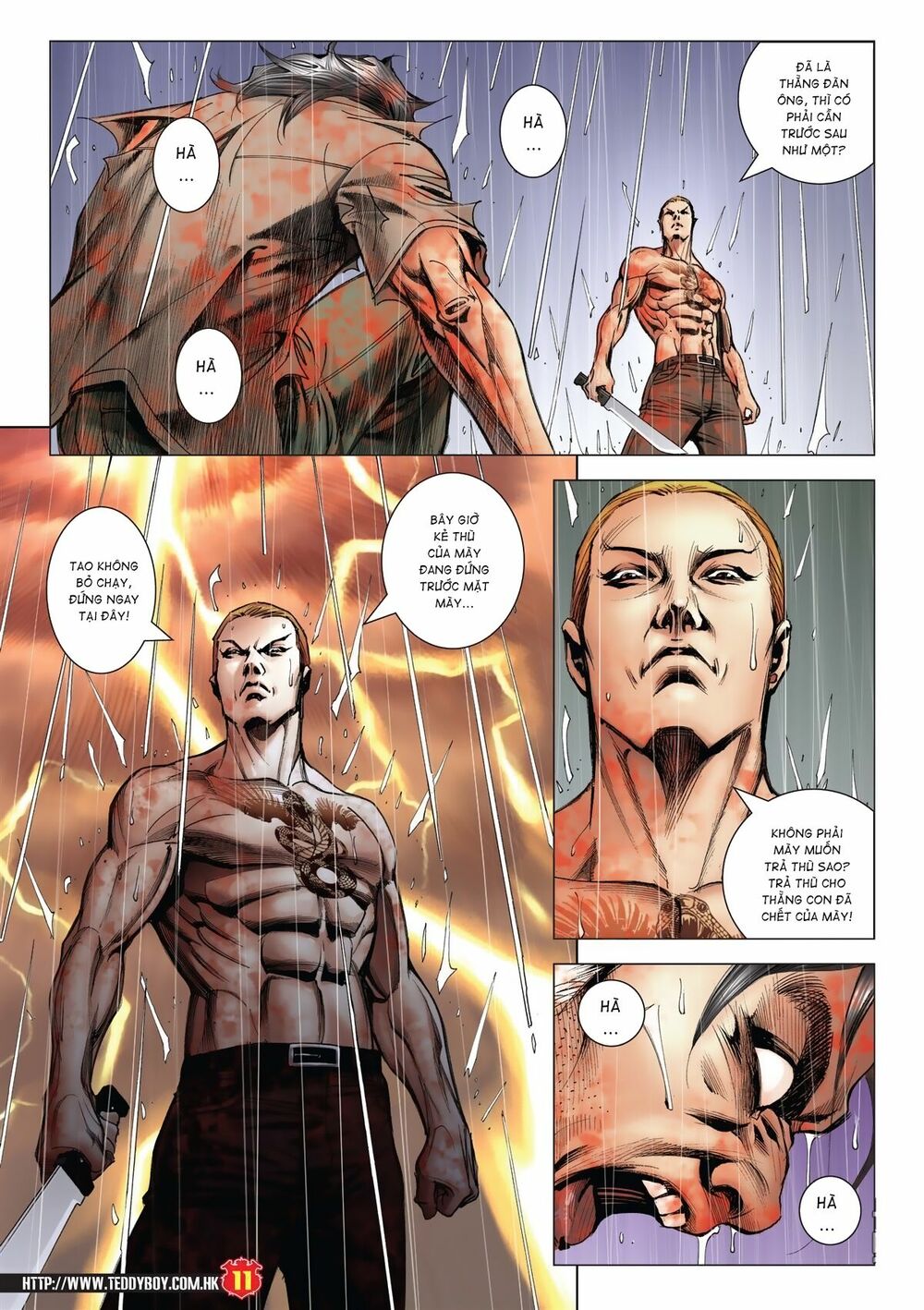 Người Trong Giang Hồ: Chapter 2035: Đại Phi mày chết chắc