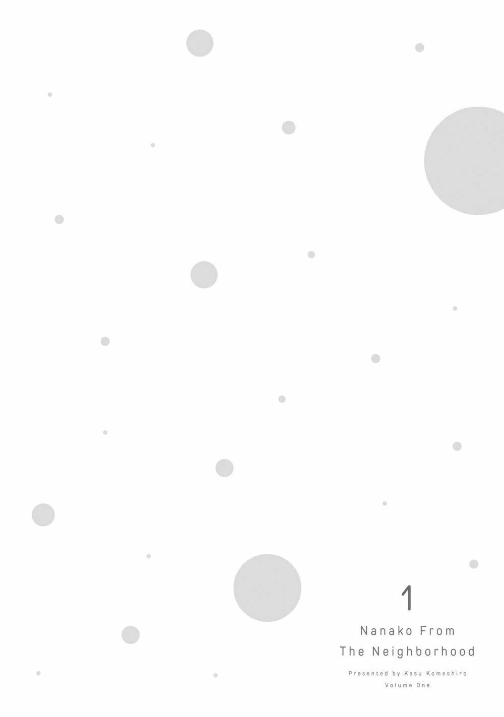 Kinsho No Nanako-San: Chapter 7