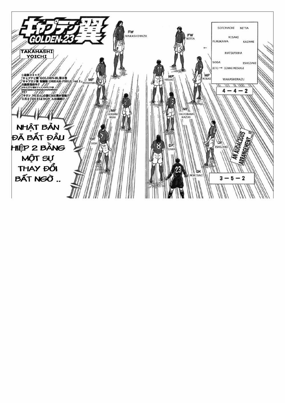 Captain Tsubasa: Golden 23: Chapter 29