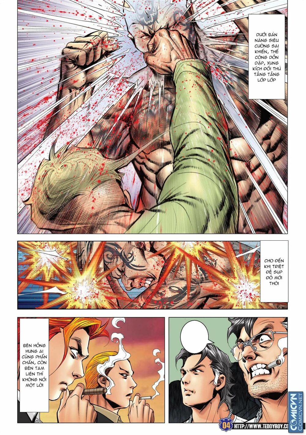 Người Trong Giang Hồ: Chapter 2162: Thần Quyền 700 pound