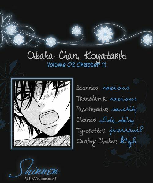 Obaka-Chan, Koigatariki: Chapter 11