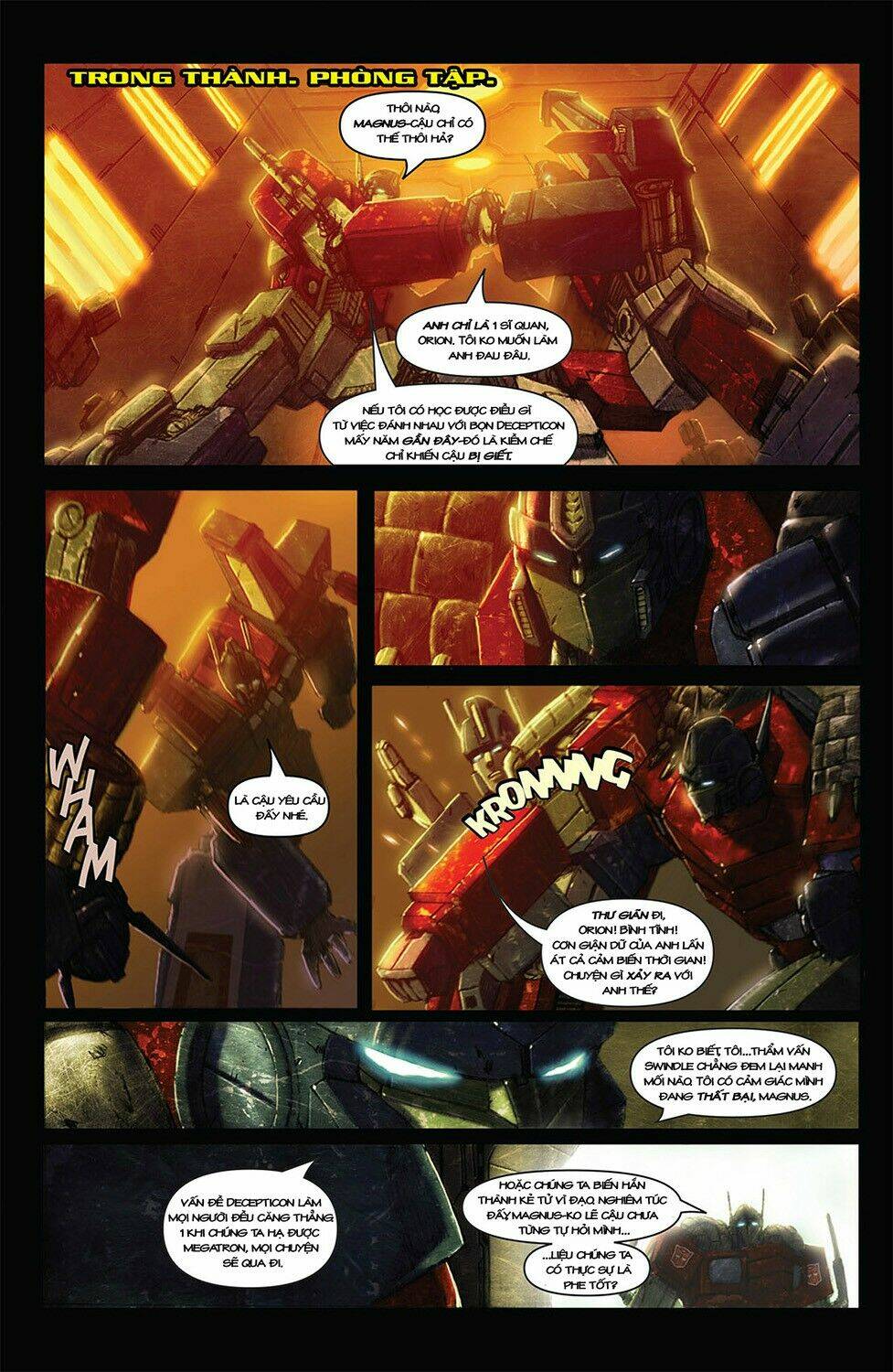 The Tranformers - Autocracy: Chapter 2