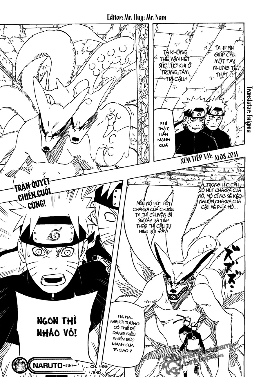 Naruto: Chapter 496