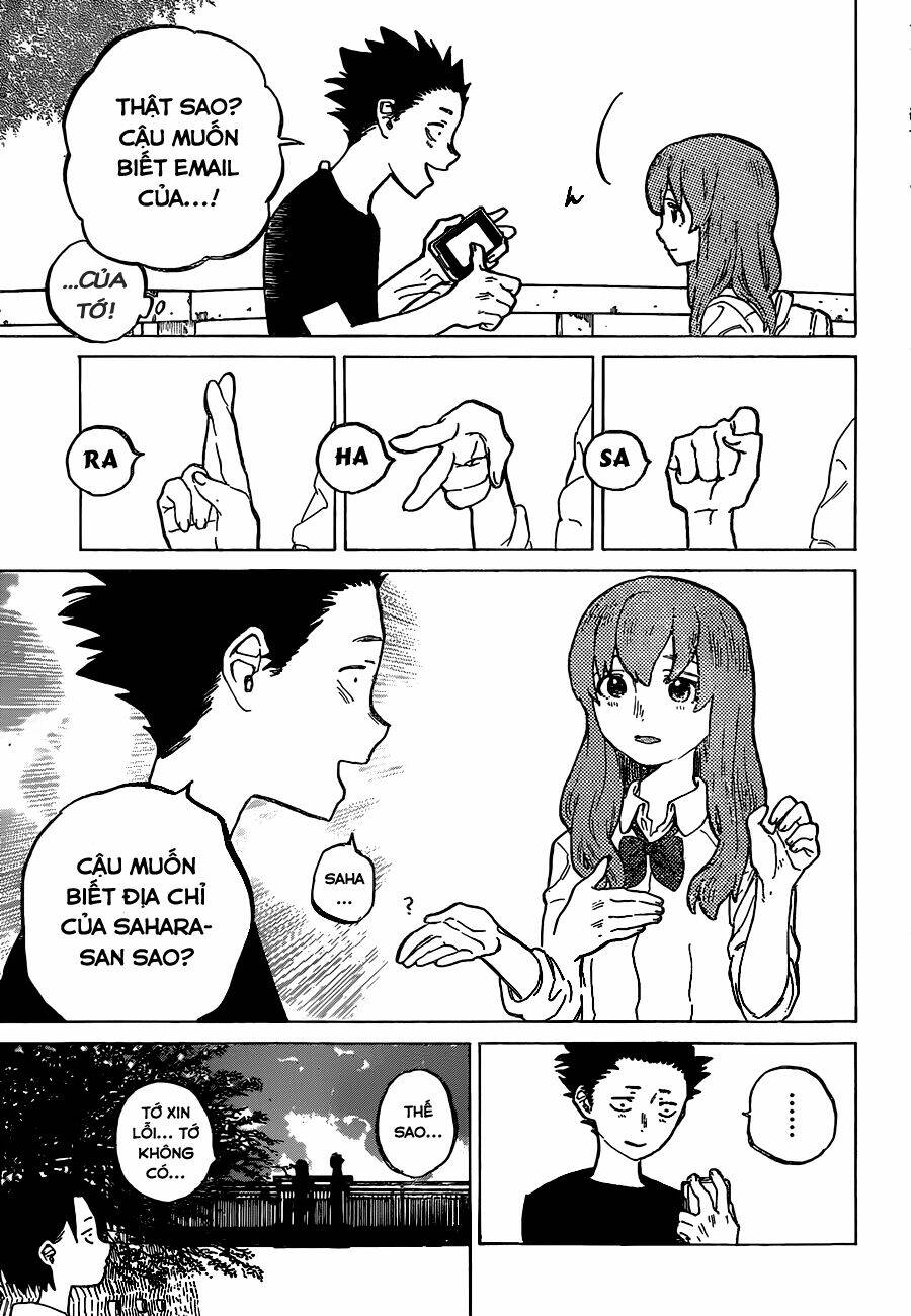 Koe No Katachi: Chapter 15