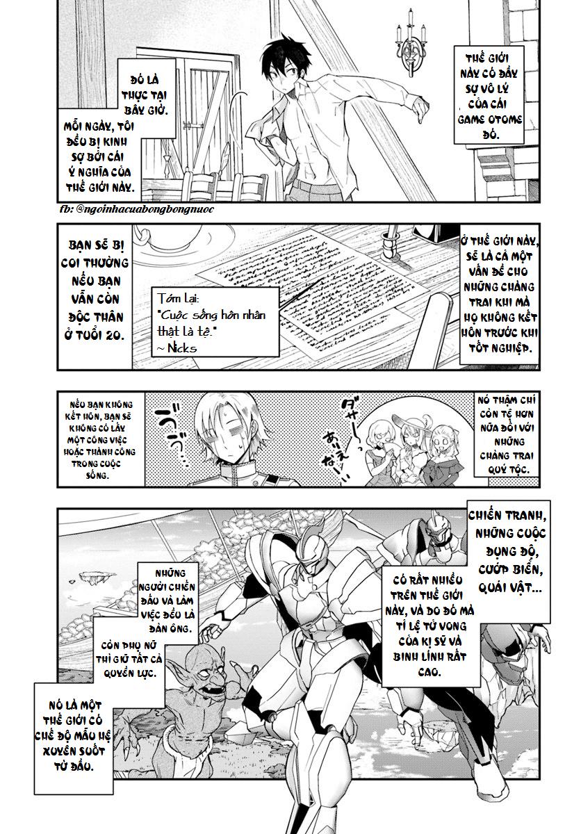 Otome Game Sekai Wa Mob N0I Kibishii Sekai Desu: Chapter 1