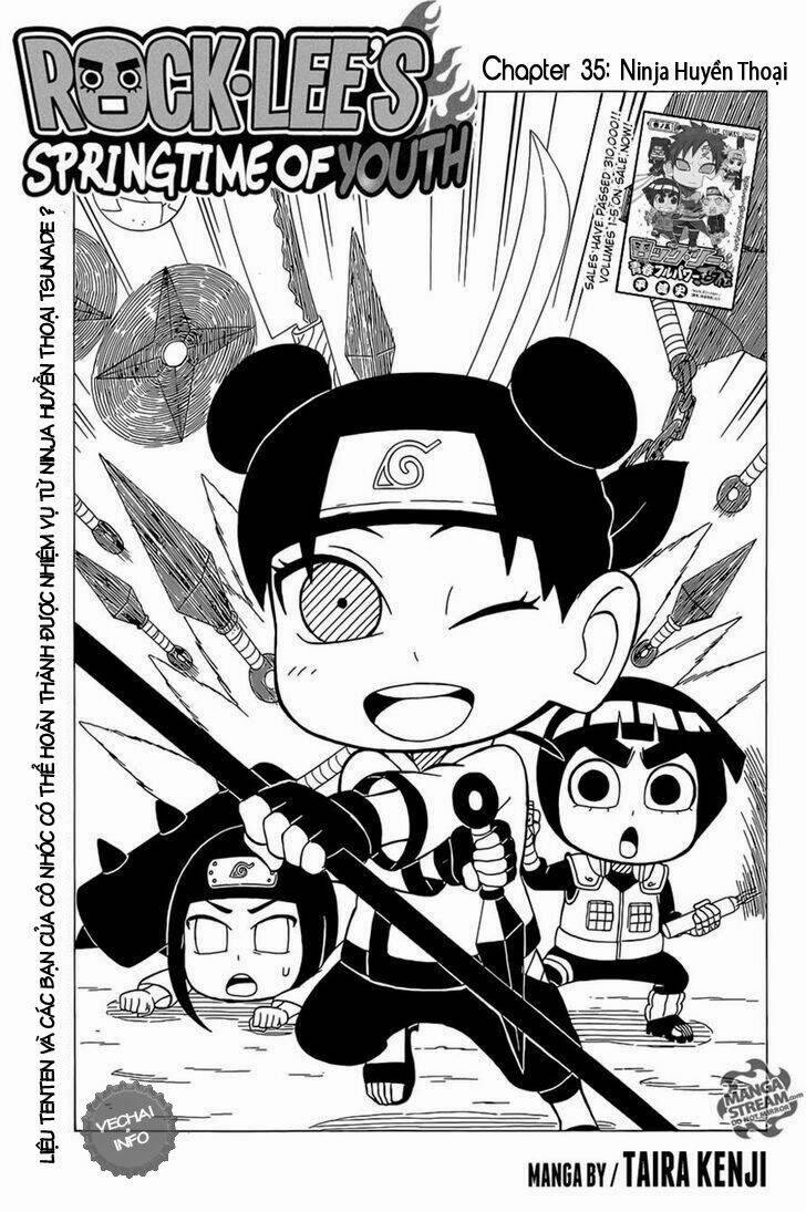 Cửu Vĩ Hồ Ly Ngoại Truyện Rock Lee: Chapter 35