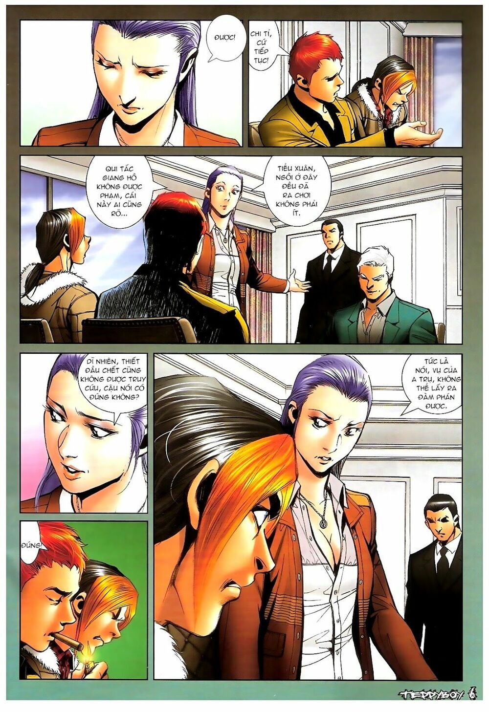 Người Trong Giang Hồ: Chapter 1384: Ai cũng mưu mô