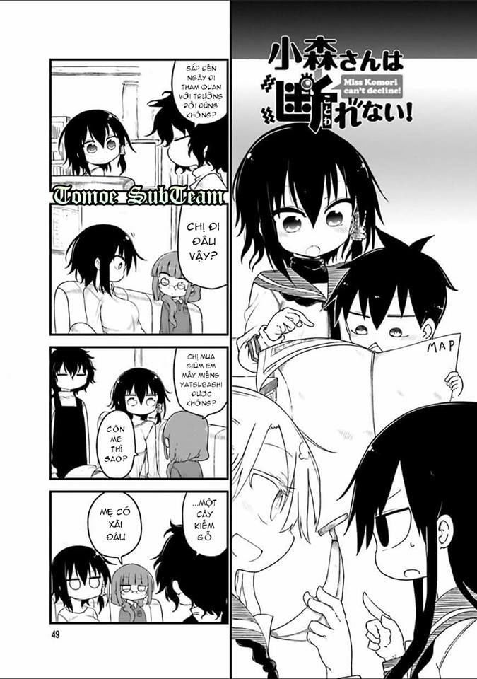 Komori-San Wa Kotowarenai: Chapter 36