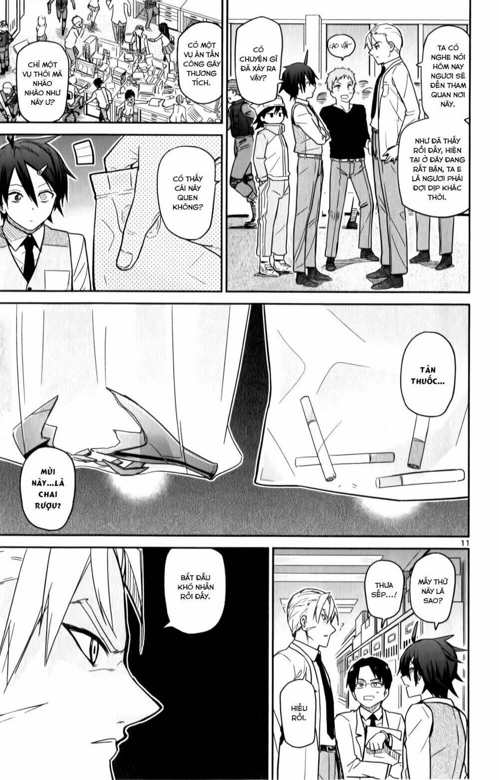 Ichiba Kurogane Wa Kasegitai: Chapter 19