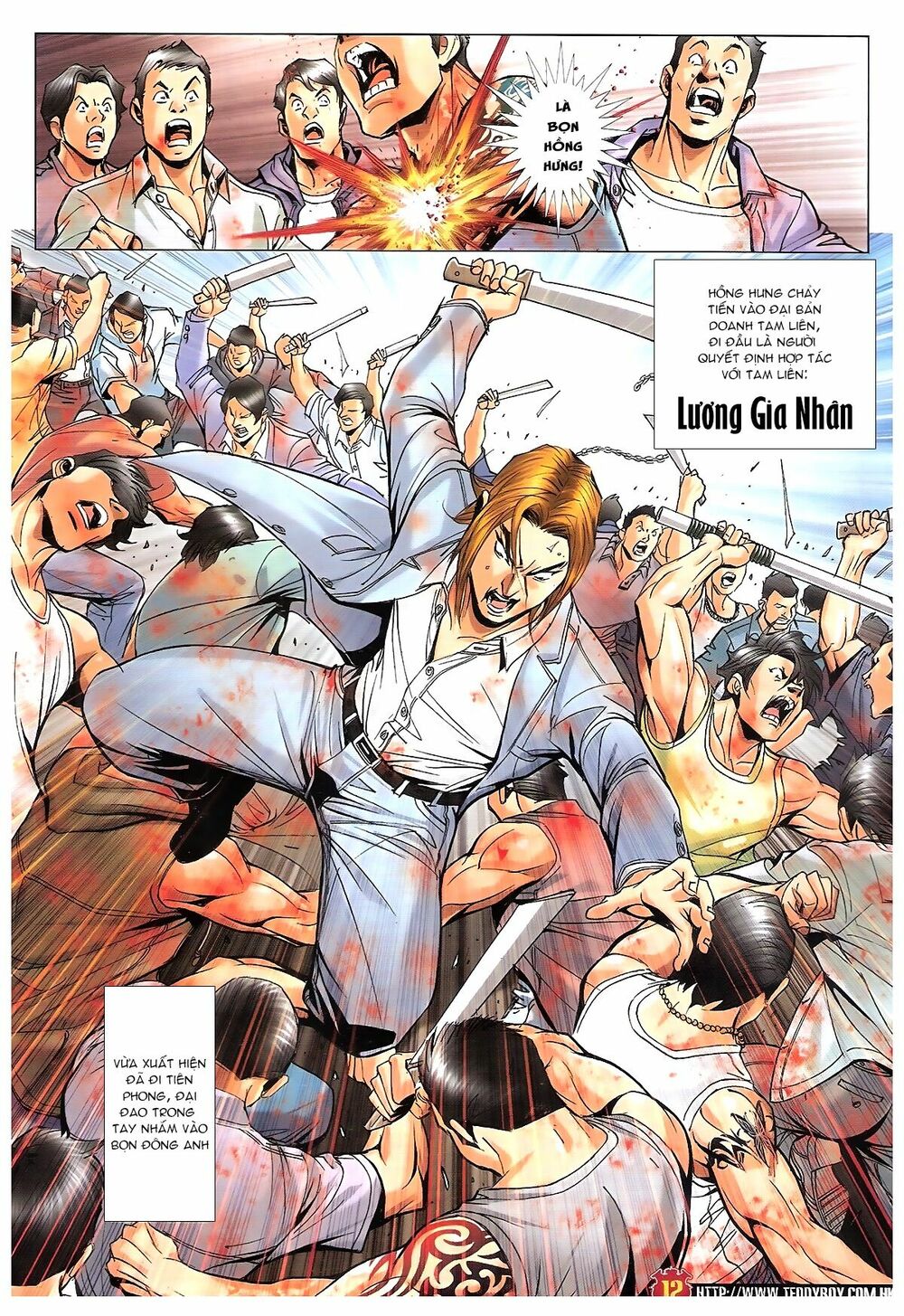 Người Trong Giang Hồ: Chapter 1817: Truy sát Đông Anh