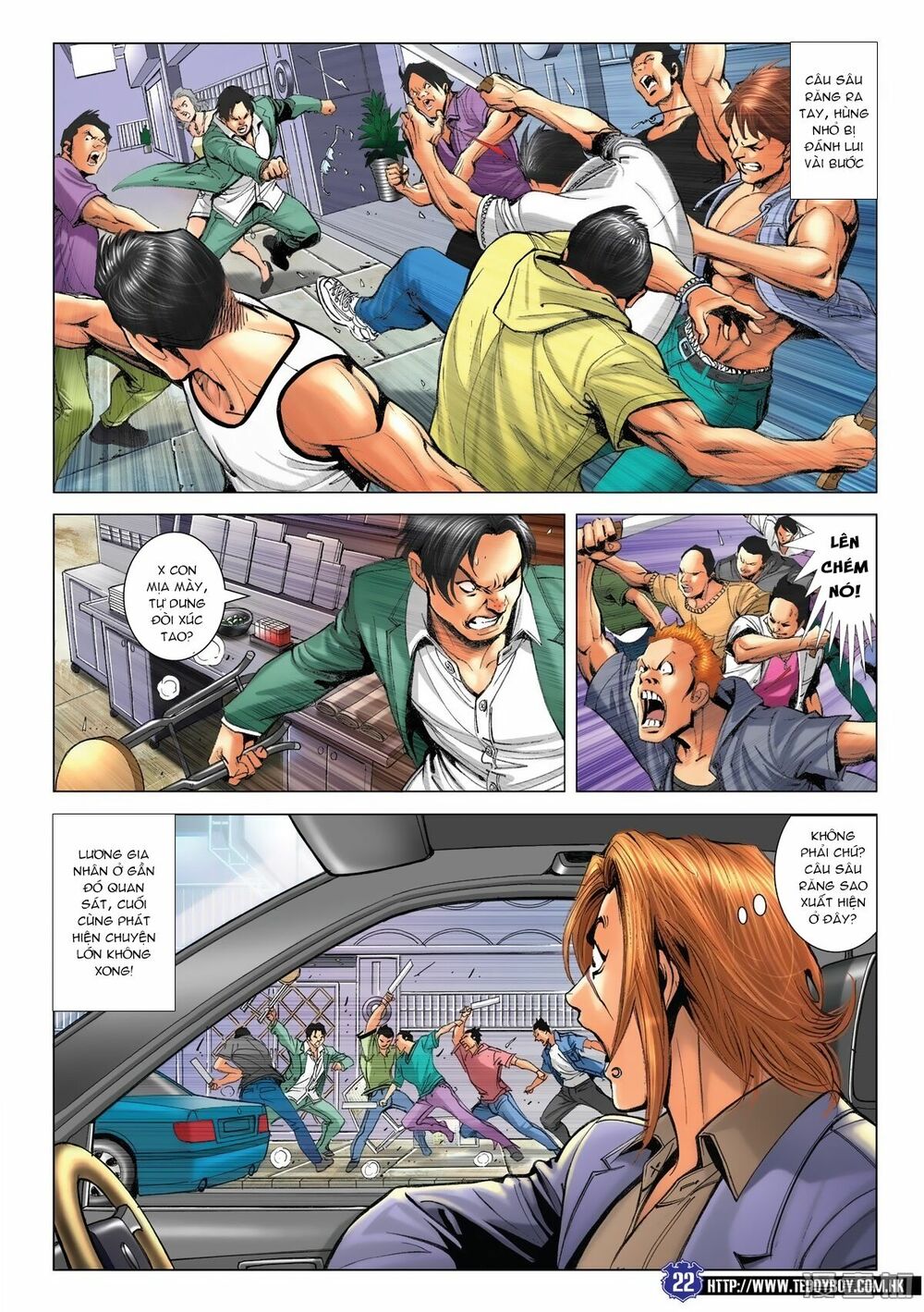 Người Trong Giang Hồ: Chapter 1726: Chó sói đứng sau