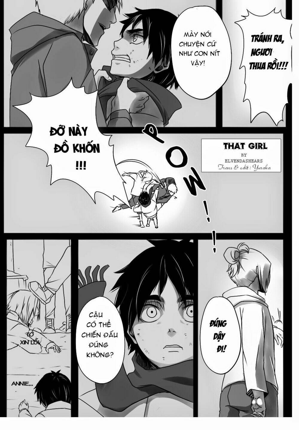 Đại Chiến Titan - Doujinshi Về Cuộc Tình Tay 4: Chapter 3