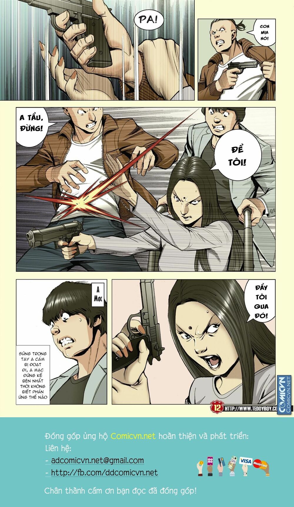Người Trong Giang Hồ: Chapter 2203: Mày bắt tao đi