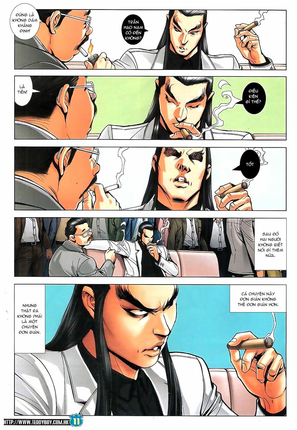 Người Trong Giang Hồ: Chapter 1808: Trần Hạo Nam vs Tọa Sơn Hổ