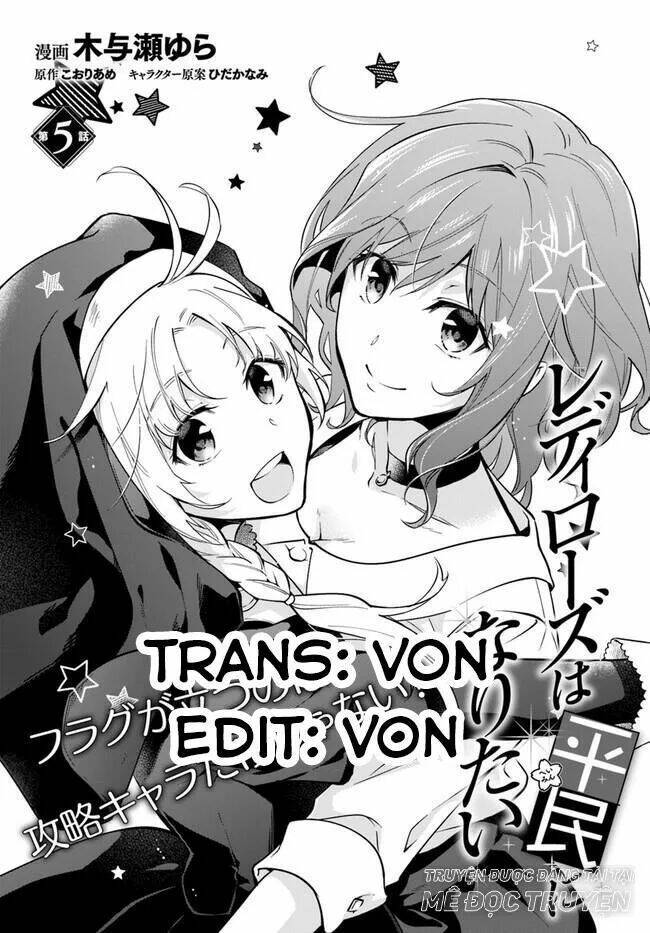 Lady Rose Wants To Be A Commoner: Chapter 5