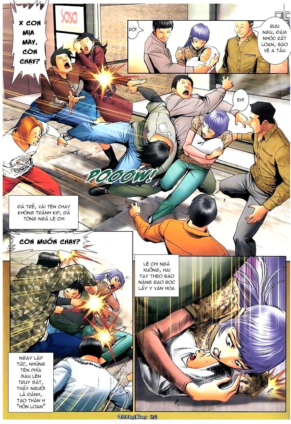 Người Trong Giang Hồ: Chapter 1158: Trọng thương Y Văn Hoa
