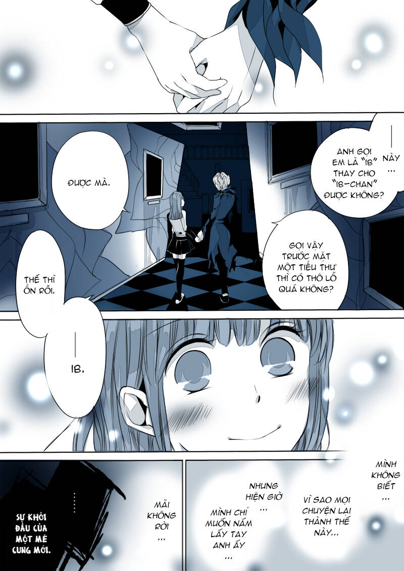 Ib Doujinshi - Ao Meikyuu No Ou: Chapter 1