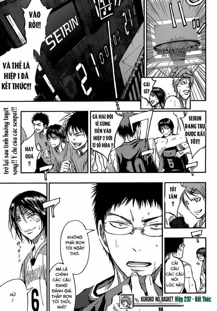 Vua Bóng Rổ Kuroko: Chapter 237