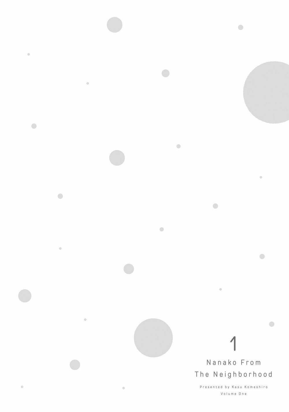 Kinsho No Nanako-San: Chapter 9