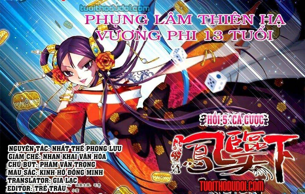Phụng Lâm Thiên Hạ Vương Phi 13 Tuổi: Chapter 5
