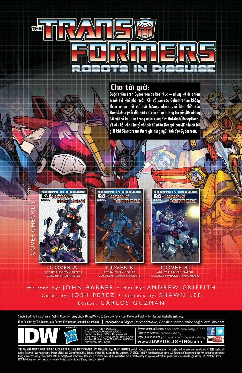 The Transformers: Robots In Disguise: Chapter 4
