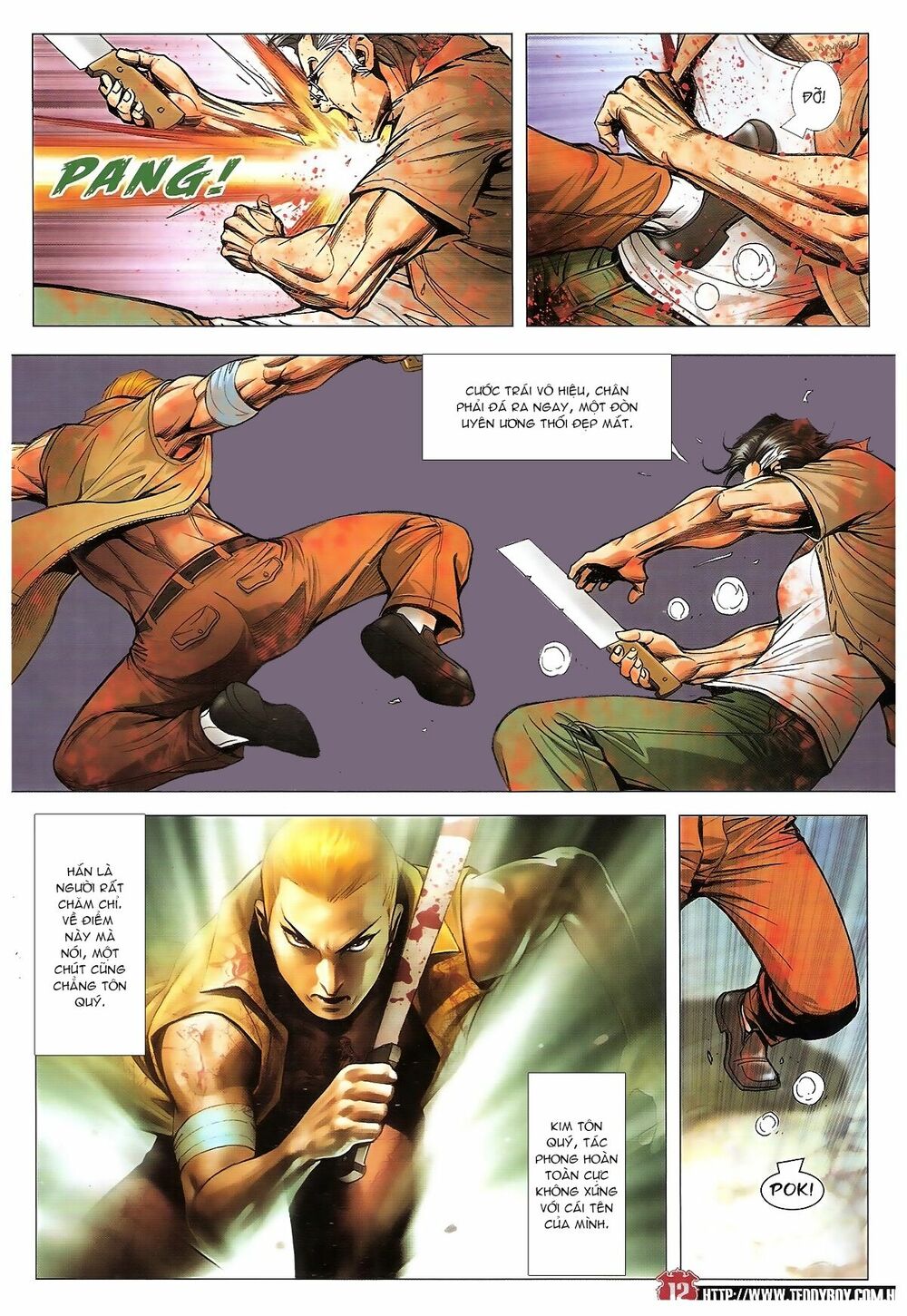 Người Trong Giang Hồ: Chapter 1840: Đại Phi ác chiến Kim Tôn Quý